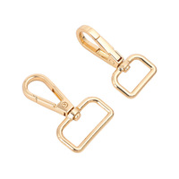 Boucles de sac à main et de bagages en alliage de zinc multi-tailles, style sportif, avec fermoirs en forme d'œuf, clips pour chiens, testés au sel, accessoires de sac fabriqués