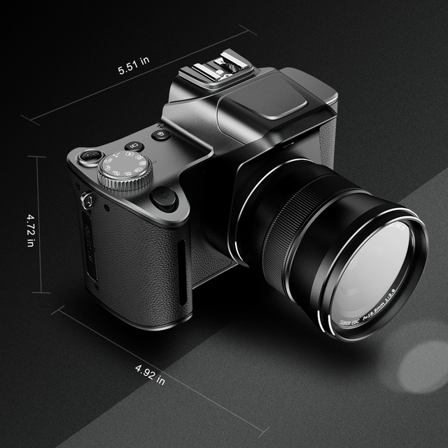 5K 6k UKD Digital Camera 4 Inches Touch Screen WIFI Type-C Long-lasting 3000mAh Battery Point and Shoot Digital Camera