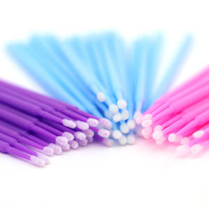 100支一次性微型刷牙科微型刷涂抹器睫毛延伸微型涂抹器沙龙微型刷 - Product Image 4