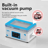 Laminateur sous vide MaAnt SU7 avec pompe silencieuse intégrée, compatible airbag, sans réglage de pression, machine de laminage OCA pour réparation d'écrans LCD de smartphones