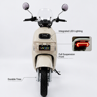 Scooter électrique 72V 350W 500W deux places pour adultes, type Cub, pour le tourisme, en stock à l'étranger