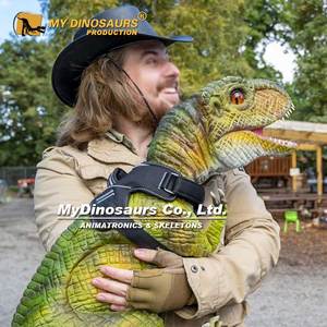 Marionnette de dinosaure <span class=keywords><strong>ventriloque</strong></span> originale personnalisée My Dino T-rex - Product Image 1