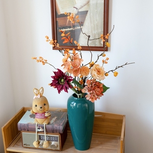 Bán Sỉ Nhân Tạo Mùa Thu Cam Khô Rose Đào Hoa Tú Cầu Hoa Hướng Dương Bó Hoa Bó Cho Đám Cưới Nhà Trang Trí Nội Thất - Product Image 3