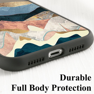 Custodia per telefono Art Retro Sunset Forest dipinta <span class=keywords><strong>nera</strong></span> opaca per <span class=keywords><strong>iPhone</strong></span> 12 <span class=keywords><strong>11</strong></span> Por Max X Xs max Xr 7 Puls 6S 7 8 Puls TPU + PC <span class=keywords><strong>Cover</strong></span> - Product Image 6