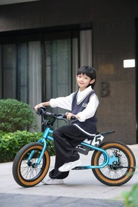 Bicicletta Elettrica per Bambini 16 Pollici Mini 24v4a 6-12 Anni Piccola Bici Quadrata Retrò per Ragazzi e Ragazze - Product Image 4