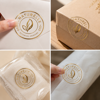 Étiquette Métallique Personnalisée pour Boissons LOGO – Autocollant de Transfert Électroformé Doré, Forme Irrégulière, Adhésif de Séparation de Marque Déposée