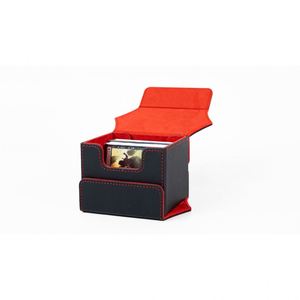 Étui pour cartes à collectionner en cuir PU professionnel FX Custom pour Halloween, fermeture magnétique, boîte de rangement pour jeux de cartes de table, protection des cartes - Product Image 3