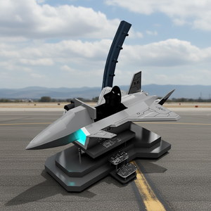 Simulatore di Corse VR 9D Cinema Volante Console di <span class=keywords><strong>Gioco</strong></span> PS5 Aereo da Caccia in Acciaio <span class=keywords><strong>Gioco</strong></span> per Parchi <span class=keywords><strong>Avventura</strong></span> Commerciali e Domestici - Product Image 1