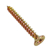 Tornillos para aglomerado de madera, cabeza avellanada, Phillips, zincados, autorroscantes, 50 mm