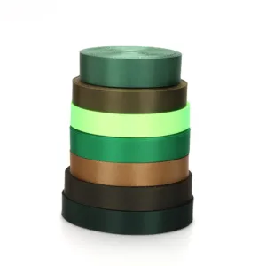 폴리에스터 웨빙 맞춤형 스트랩 슬링 원료 도매 다채로운 사용 - Product Image 1