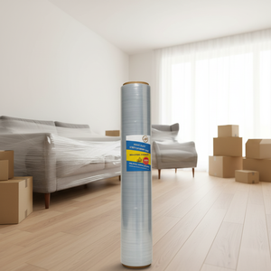Film étirable manuel en PE, film alimentaire en PE, fabriqué en matériau PE, <span class=keywords><strong>protection</strong></span> de l'environnement, haute flexibilité, bonne adhérence - Product Image 3