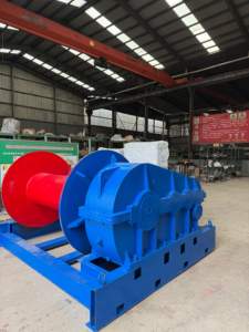 Verricello JM20T da 20T - Capacità di Sollevamento con Cavo Extra-Large da 2000m, Attrezzatura Industriale per Trazione e Sollevamento - Product Image 2