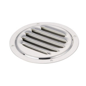 ฝาครอบช่องระบายอากาศสแตนเลส 304 ขนาด 102 มม. ช่องระบายอากาศทรงกลม อุปกรณ์ทางทะเลและอุปกรณ์เสริมเรือยอชท์ ฐานหลังคาบิมินิ - Product Image 2