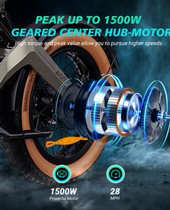 GYebike GYD2020 Dirt Bike With <b>Battery</b> 48v 750w 20nch and Front Fork With Front and Rear Disc - Product Image 4