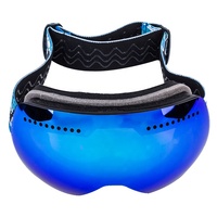Masque de ski adulte 2026 en TPU magnétique, grande taille, anti-buée, protection UV400, sangle réglable personnalisée, lentille interchangeable