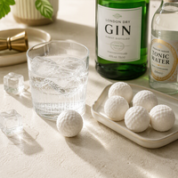 Boules de cocktail instantanées Marshmallow inspirées du 19e trou de golf