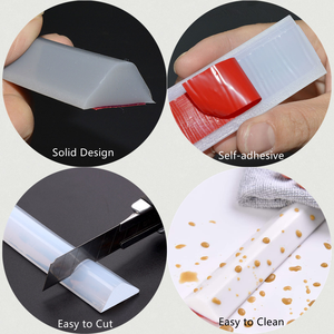 Penahan Air Karet Silikon untuk Kamar Mandi, Strip Anti Air - Product Image 5