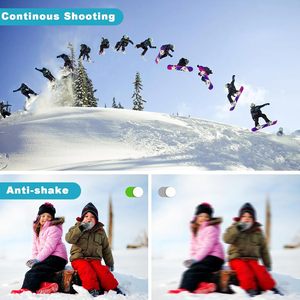 Cámara Digital Vlog <span class=keywords><strong>4K</strong></span> de 48MP Resistente al Agua, Pantalla Dual, Zoom Digital 16X, Enfoque Automático, Carga USB-C, Icono Personalizado - Product Image 2