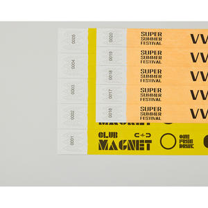 เขียนข้อความบนพื้นผิวสำหรับชื่อและหมายเหตุ สายรัดข้อมือ TYVEK สีพื้น ขนาด 19 มม. (3/4 นิ้ว) จำหน่ายจำนวนมาก พร้อมโลโก้ตามสั่ง - Product Image 6