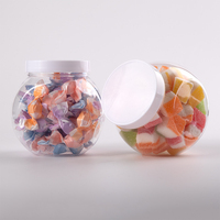 Offre Spéciale : Pot en Plastique Transparent pour Aliments, Bonbons et Snacks – Contenant de Rangement Scellable