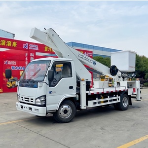 Grúa Aérea 1suzu 600P 4X2 de Marca China-Japonesa, Camión con Cesta Aislada de 23M 28M, Camión con Plataforma Elevadora - Product Image 2