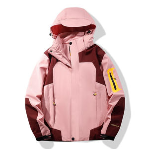 Veste de sport d'extérieur coupe-vent et chaude pour l'automne et l'hiver, avec capuche amovible, veste de montagne légère pour hommes et femmes - Product Image 4