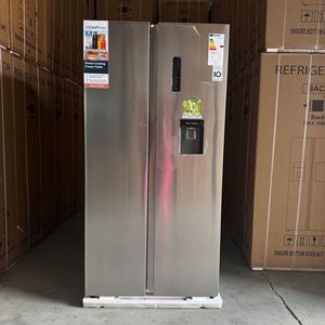 Réfrigérateur-congélateur à portes françaises, électrique, à refroidissement par air, sans givre, à technologie Inverter, avec distributeur d'eau, silencieux et économe en énergie - Product Image 6
