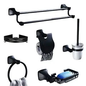 Wall mounted cheap bathroom sets hotel toilet set bathroom accessories,bathroom hardware set