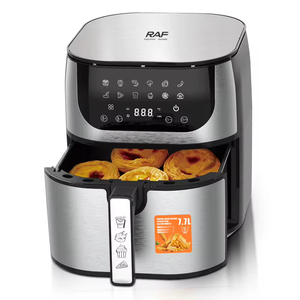 New Home 8L air Fryer Healthy Material Upper Heating Tube and Lower Heating Tube Touch Screen Control - Product Image 2