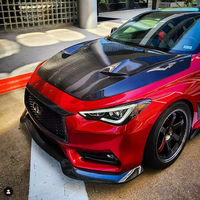 Capot de moteur de voiture en Fiber de carbone pour INFINITI Q60