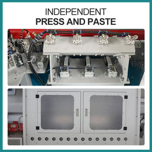 Machine de chantournage automatique DTMACH en forme de J, type L, pour le façonnage souple des bords, en forme de C, pour meubles en PVC avec pré-fraisage pour la mélamine - Product Image 3