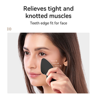 Outil de massage Gua Sha et de raclage musculaire pour le visage et le corps, en métal, pour le drainage lymphatique