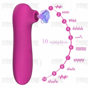 JoyPark Vibratore Femminile Ricaricabile USB per Punto G, Massaggiatore <span class=keywords><strong>Clitorideo</strong></span> a Suzione, 10 Frequenze, Impermeabile - Product Image 3