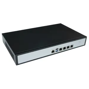 Firewall Embedded Computer Host J1900 Win Linux Pfsense OS Industrial Pc for Network Security Appliance