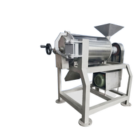 Industriële fruitpulp-extractiemachine, fruitpelschilmachine met ontpitting en pulping voor fruitpulp