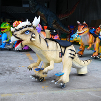 LT-1-91 Manège Électrique pour Enfants en Forme d'Animal pour Centre Commercial, Machines de Jeu pour Parc d'Attractions Intérieur