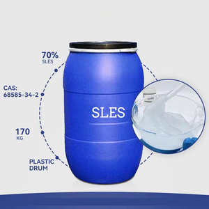 SLES 70% โซเดียมลอริลอีเทอร์ซัลเฟต คุณภาพสูง <span class=keywords><strong>ราคา</strong></span>แข่งขัน ใช้เพิ่มฟองสำหรับผลิตภัณฑ์ทำความสะอาดห้องน้ำและล้างรถ - Product Image 4