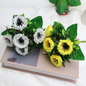 Flor de Peonía Artificial de Tallo Único, de Plástico y Seda, para Decoración del Hogar y Accesorios de Boda - Product Image 3