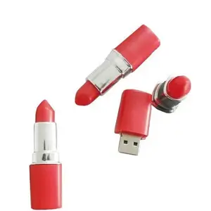 lipstick pvc usb stick 2gb 4gb 8gb,lipstick usb flash stick 2gb 4gb 8gb,pen usb flash drive lipstick model 64gb