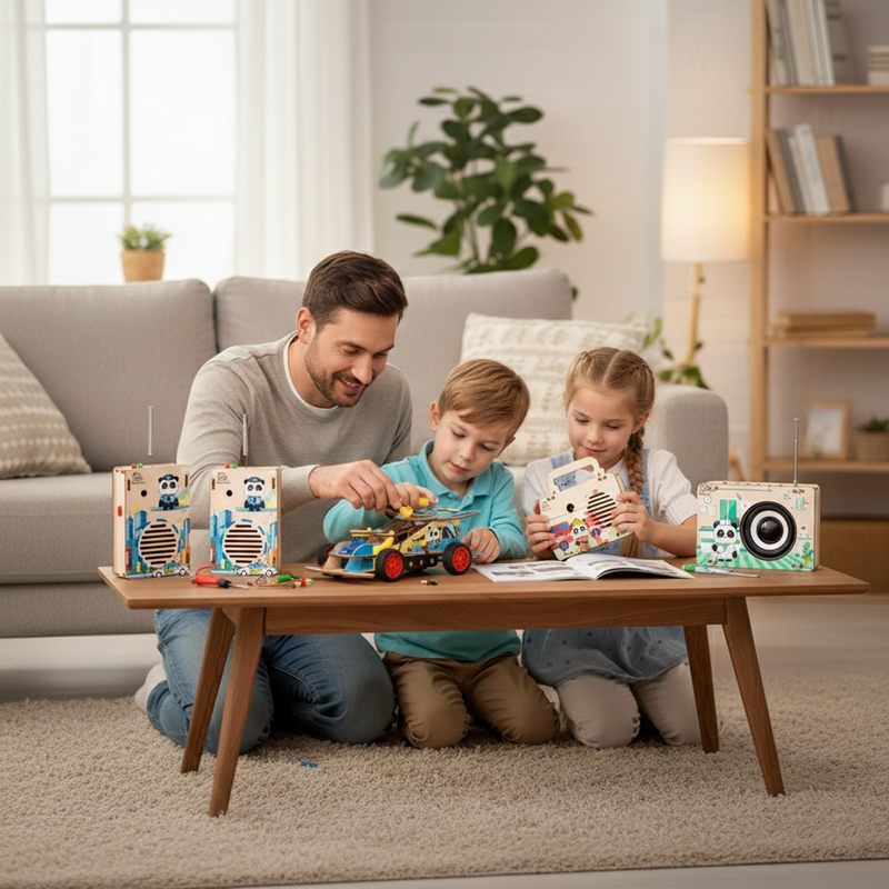 Steam 4 in 1 Diy Robot