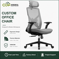 Chaise de bureau ergonomique à dossier mi-haut en maille pour personnes de grande taille, réglable en hauteur, pivotante et compatible repas