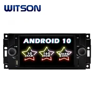 WITSON Android 10 GPS DVD Player For CHRYSLER JEEP Grand Cherokee/Chrysler 300C/Compass Patriot Built CarPlay+Android Auto 1+16g