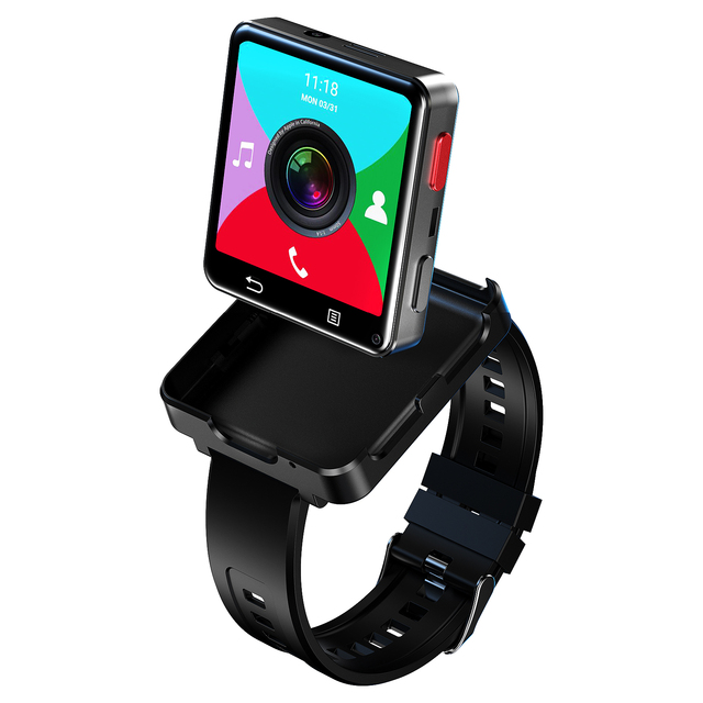 S222 Smart Watch Sim Card GPS 4G 2.64 Inch TFT Display Android 4G+64G Video Call 1200 Mah Waterproof IP67 Square Sleep Tracker