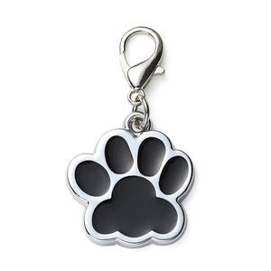 Özel kazınmış sevimli Glitter köpek etiketi pençe baskı <span class=keywords><strong>Pet</strong></span> kimlik adı etiketi kolye anahtarlık <span class=keywords><strong>Pet</strong></span> aksesuarları lazer kazınmış köpek adı kimlik etiketi - Product Image 4