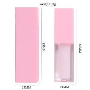 Aceite Labial Vegano de Marca Privada, Brillo Labial Voluminizador con Sabor a Frutas, Resistente al Agua, <span class=keywords><strong>Hidratante</strong></span>, de Larga Duración, Maquillaje para el Cuidado de los Labios, OEM - Product Image 6