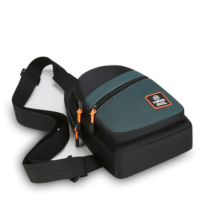 Men's Chest Bag Oxford Cloth Water Resistant Crossbody Bag For Leisure Travel Spring 2024 - Product Image 2