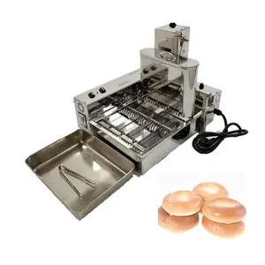 Commerciële Automatische Donut Brood Friteuse 110V/220V Nieuwe Commerciële Melknoten Bloem-Gebaseerde Bakkerij Restaurants Food Shops Hotels