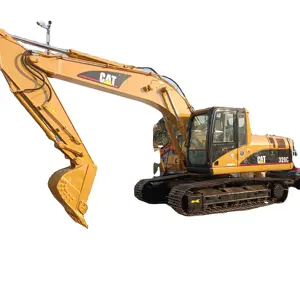 Caterpillar excavator adopts cat 320C 20 ton hydraulic crawler excavator, with excellent performance and affordable price