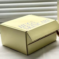 Boîtes d'expédition personnalisées à ouverture facile avec gaufrage, en matériaux recyclés écologiques, design esthétique haut de gamme pour emballage cadeau et artisanat