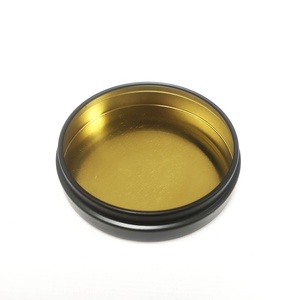 Wholesale Custom Design <b>Metal</b> 4/8/12/16oz Candle Jars Packaging Boxes Black Round Candle Tin Can Tin <b>Box</b> - Product Image 5